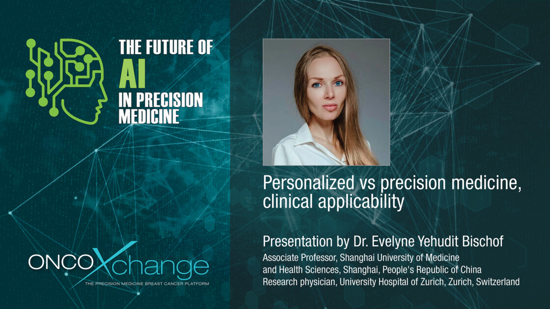 AI SERIES - Personalized vs precision medicine