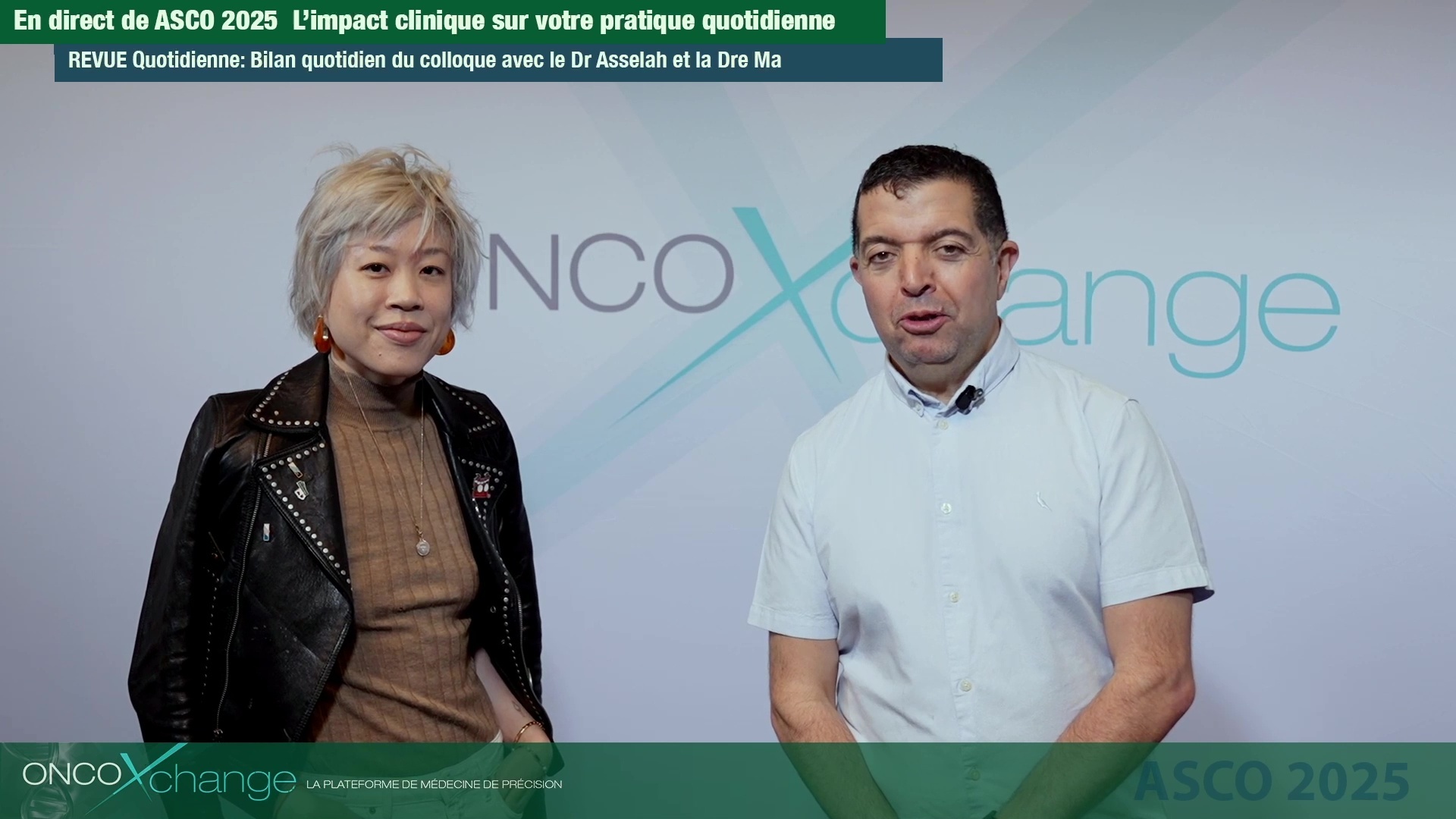 ASCO 2025 - REVUE Quotidienne: Mises à jour SERENA-6 & DB-09