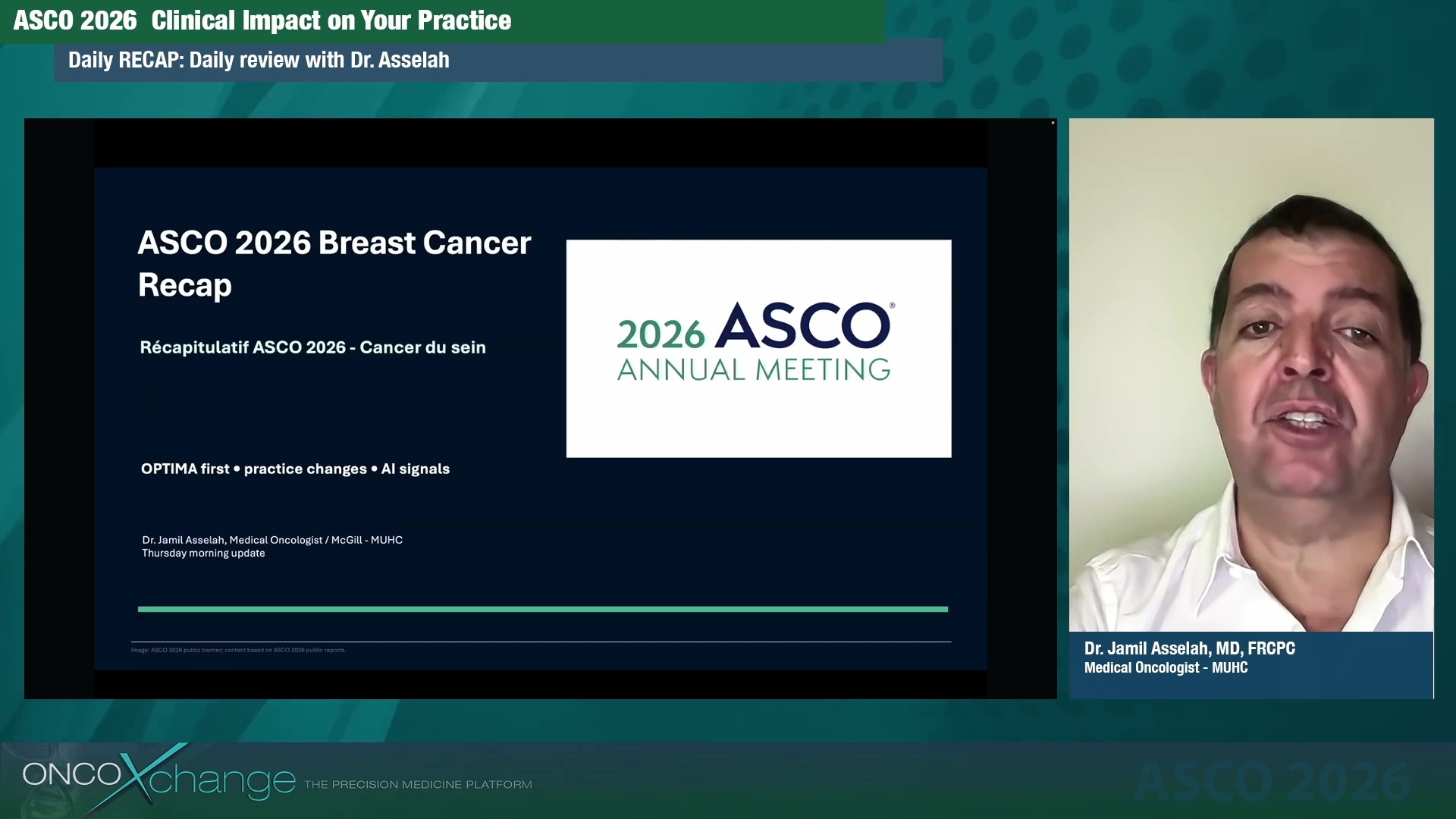 ASCO 2026 - Best of Breast Cancer with Dr. Jamil Asselah
