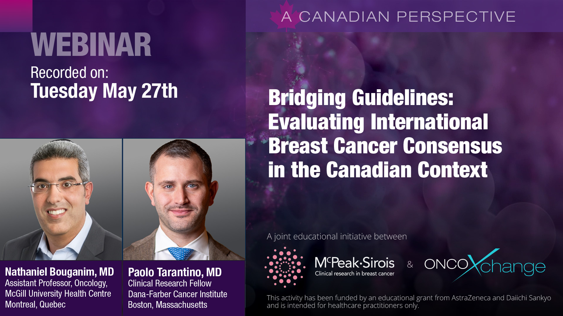 Bridging Guidelines: Evaluating International Breast Cancer Consensus in the Canadian Context