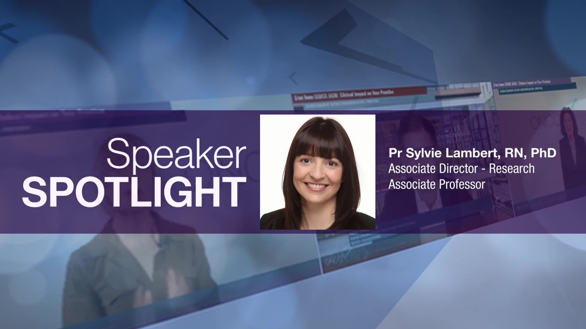 Expert Insight with Prof. Sylvie Lambert: Implementing PROMs in Cancer Care