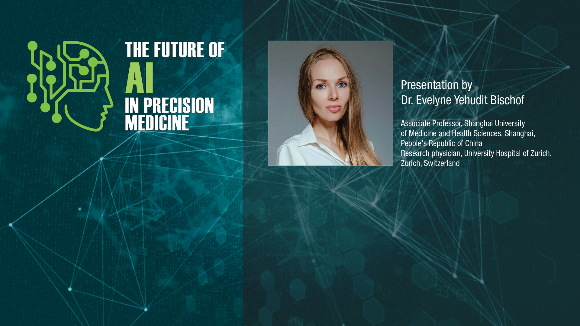 AI SERIES - Personalized vs precision medicine, clinical applicability