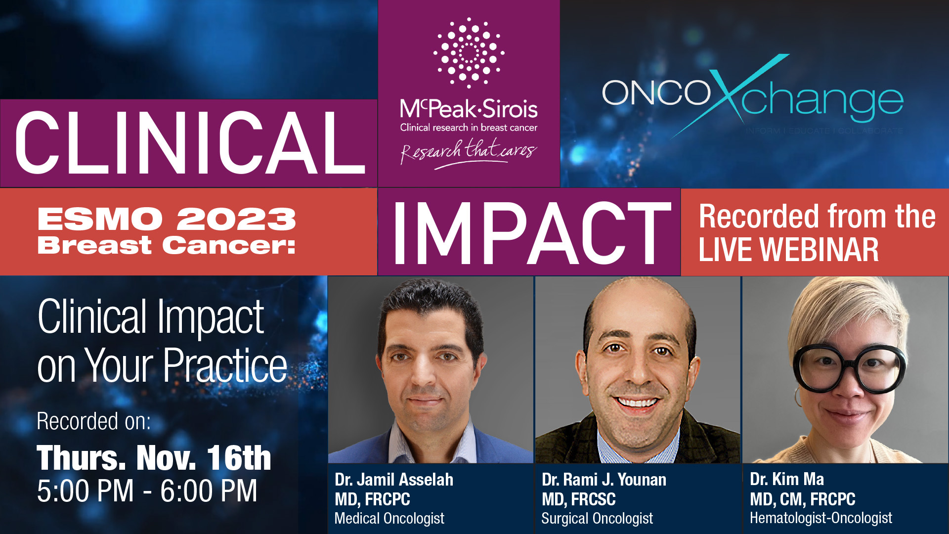 ESMO 2023 Breast Cancer : Clinical Impact on Your Practice