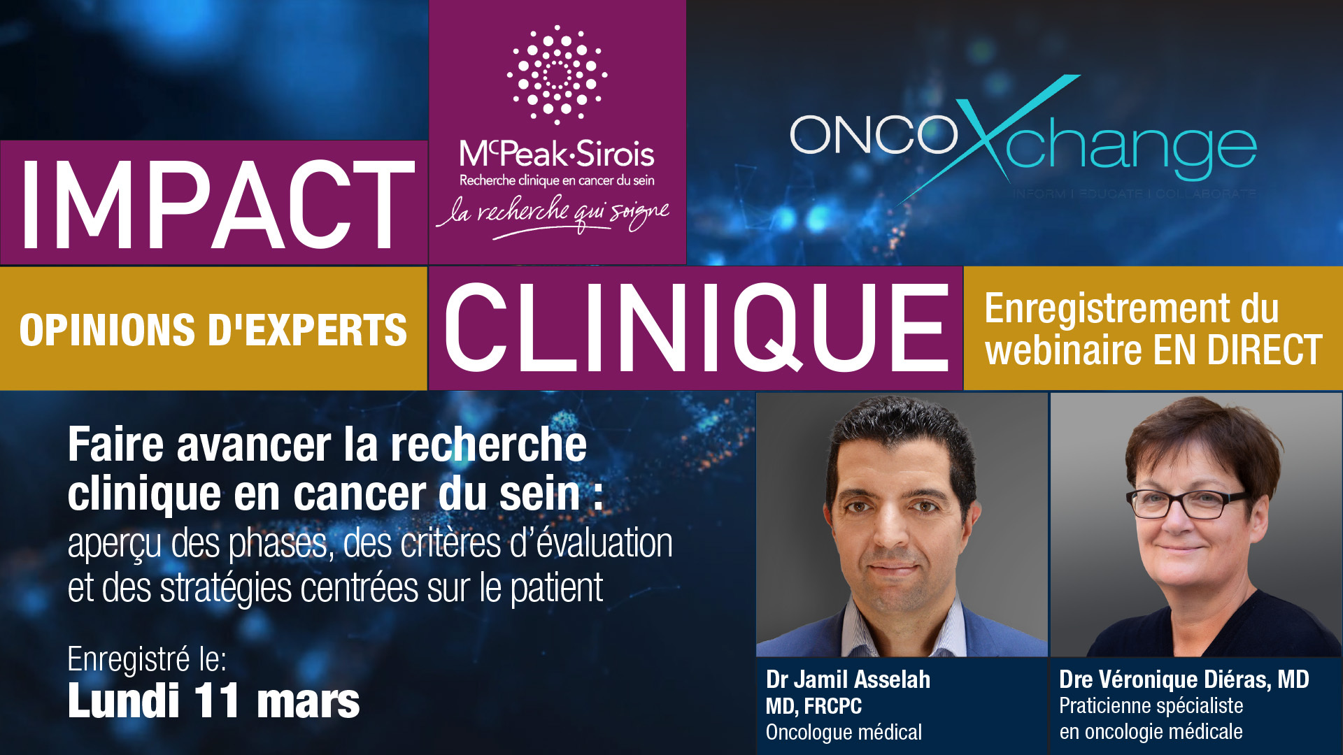 IMPACT CLINIQUE - Opinions d'experts: Faire avancer la recherche clinique en cancer du sein