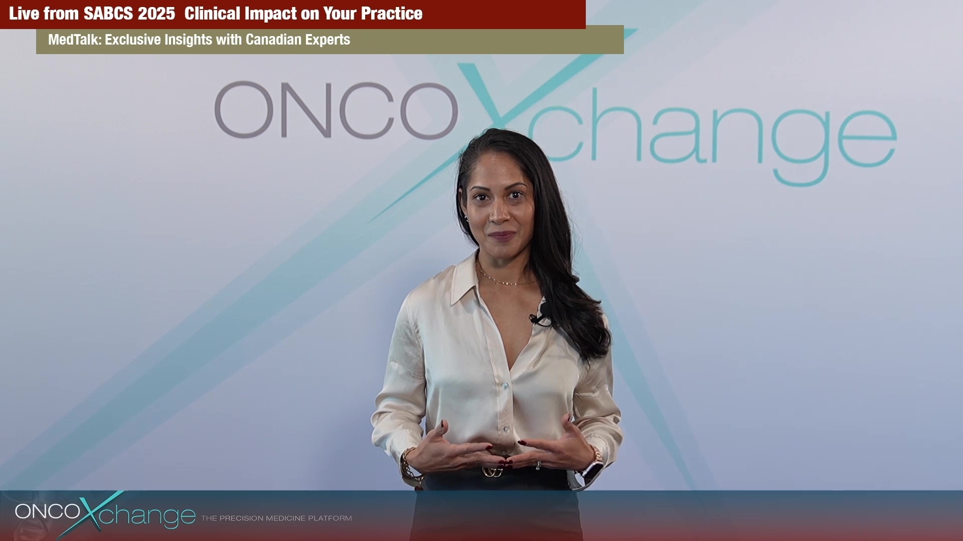 SABCS 2025 – Dr. Manna on Practice-Shifting Data