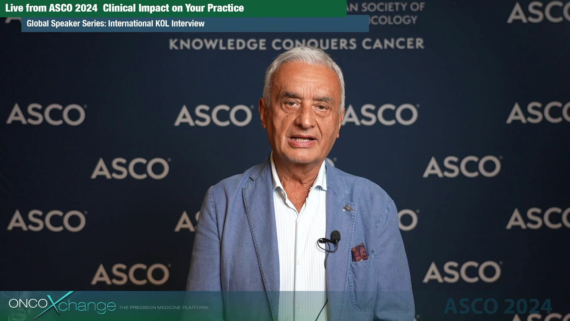 ASCO 2024 : Global Speaker Series with Dr. Conte