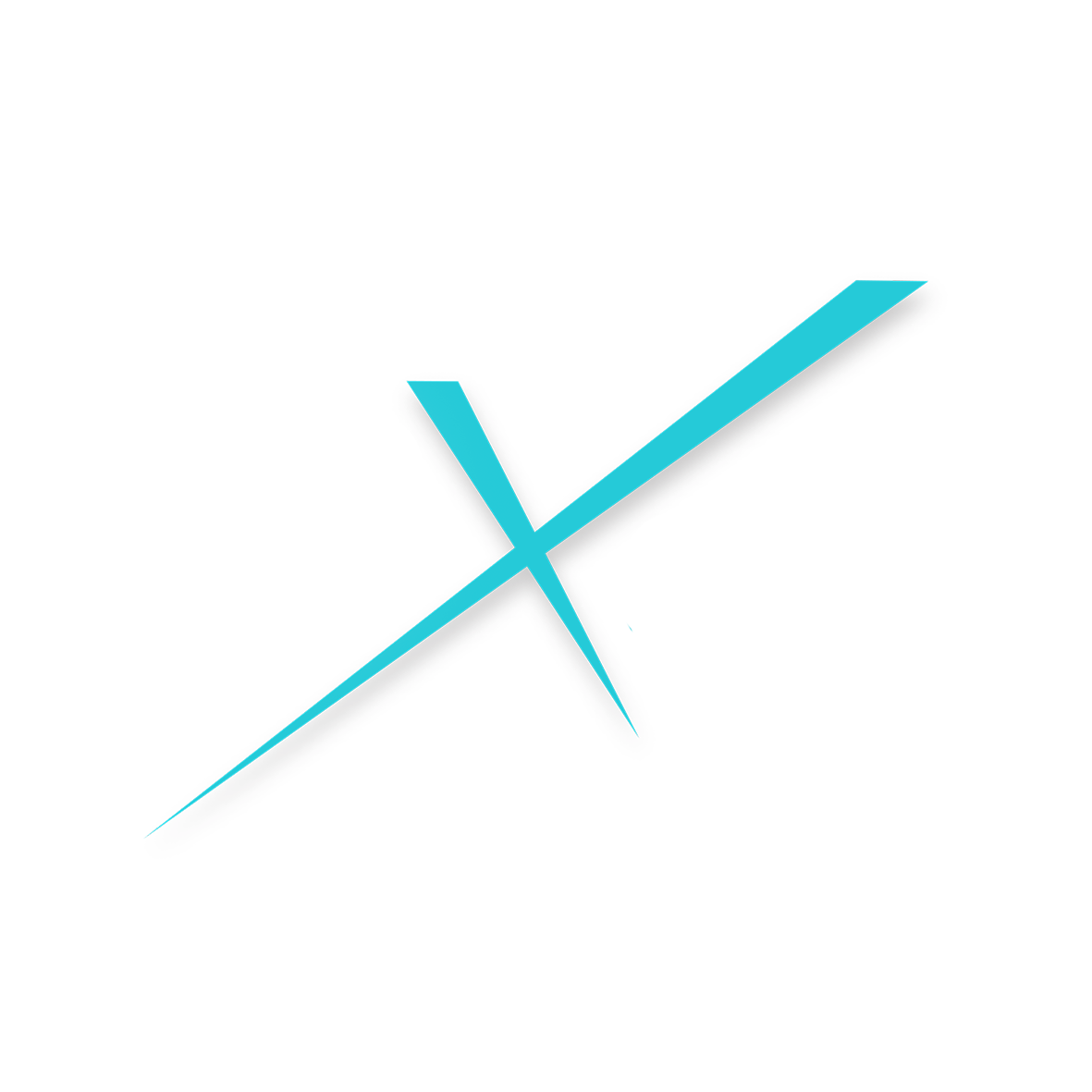 Ox Logo X Blueonwhite